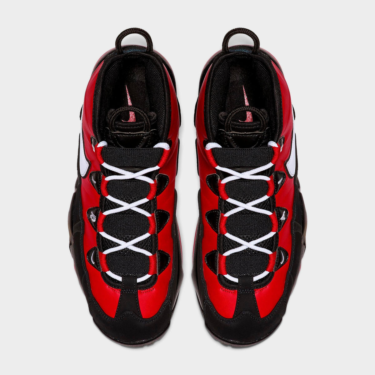 Men's Nike Air Max Uptempo '95 Basketball Shoes - Varsity Red/Black/White - view 5