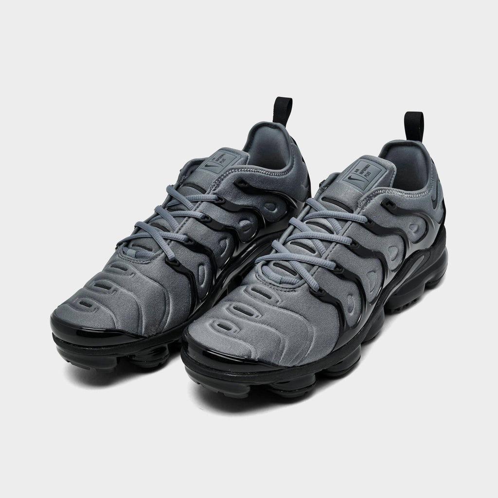 Men's Nike Air VaporMax Plus Running Shoes - Cool Grey/Black - view 2