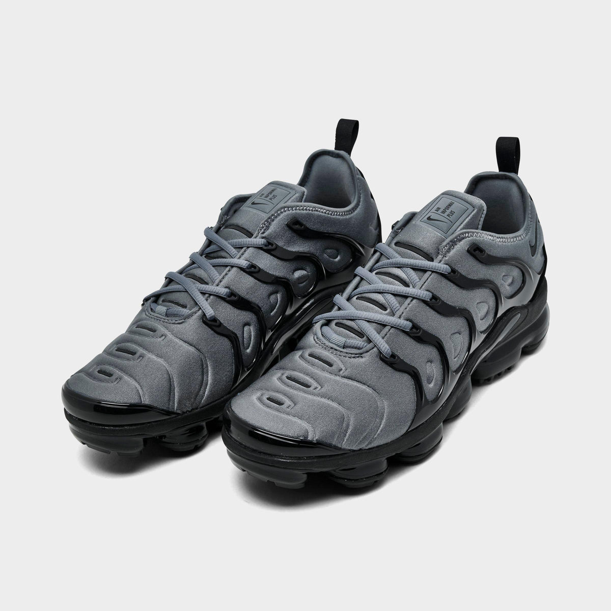 Men's Nike Air VaporMax Plus Running Shoes - Cool Grey/Black - view 2
