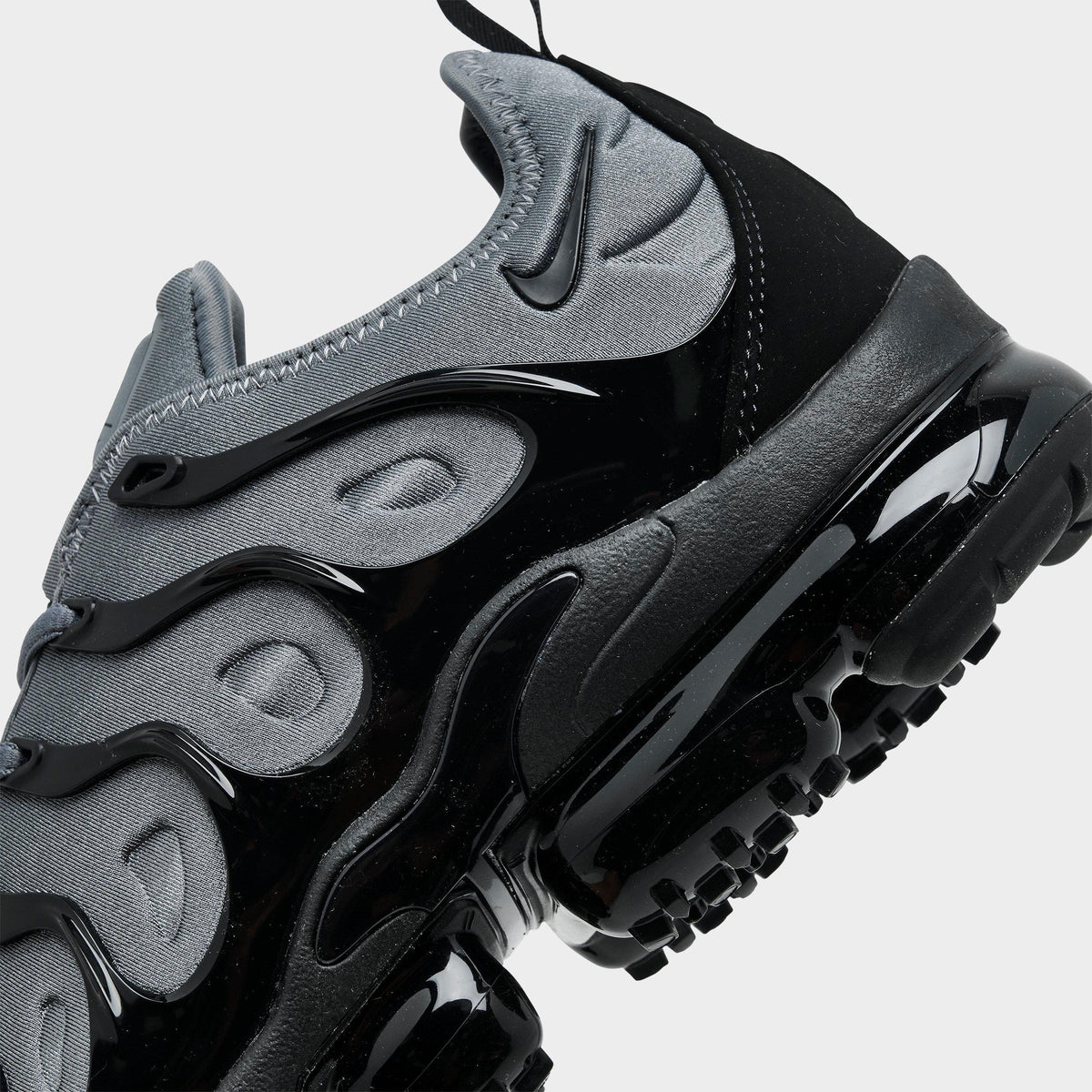 Men's Nike Air VaporMax Plus Running Shoes - Cool Grey/Black - view 3