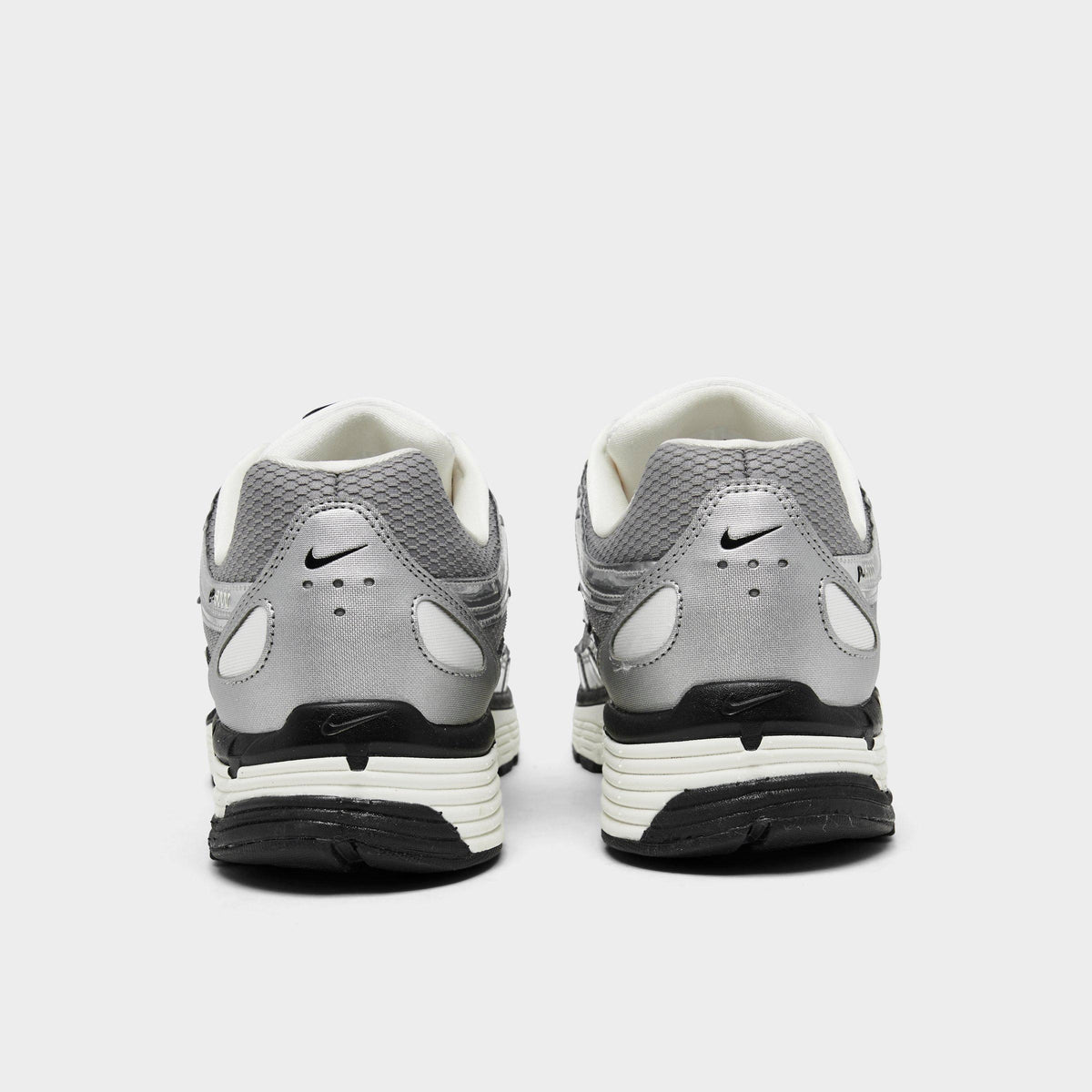 Men's Nike P-6000 Casual Shoes - Metallic Silver/Sail/Black/Metallic Silver - view 4