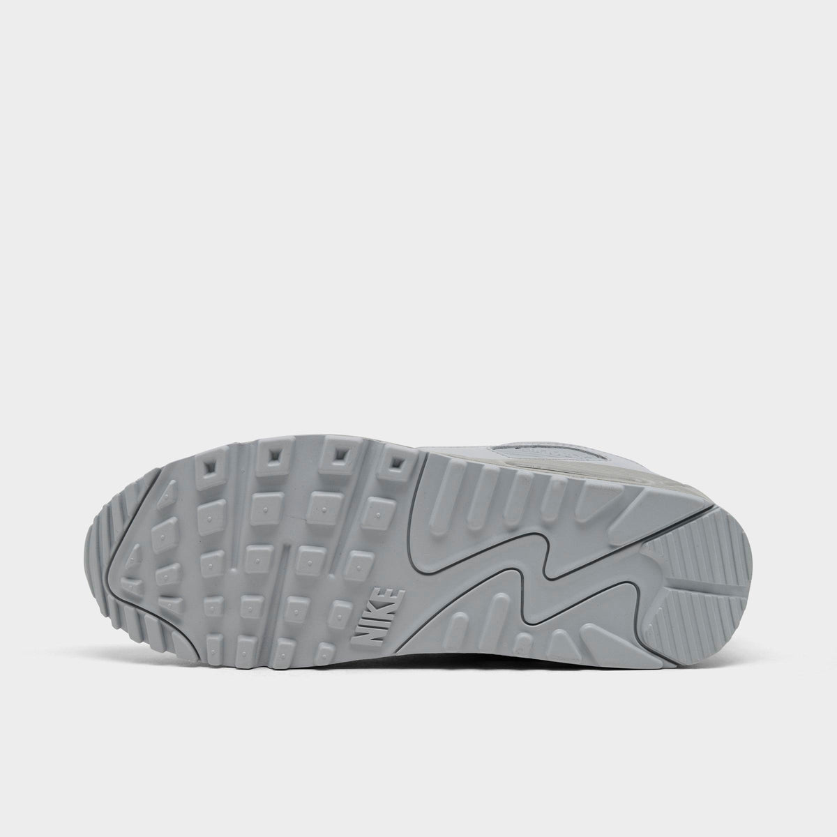 Men's Nike Air Max 90 Casual Shoes - Wolf Grey/Black/White/Black - view 6