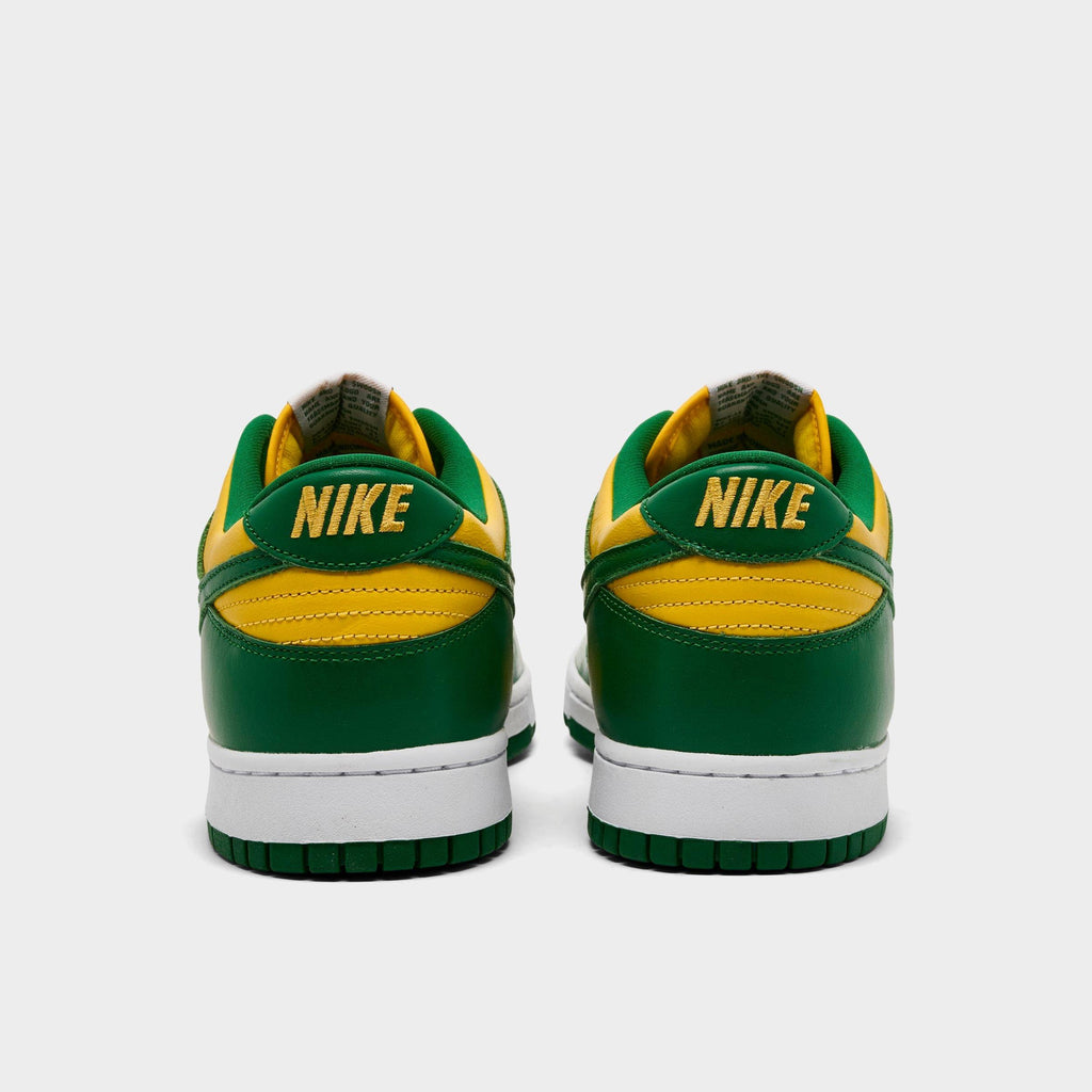 Men's Nike Dunk Low SP Casual Shoes - Varsity Maize/Pine Green/White - view 4