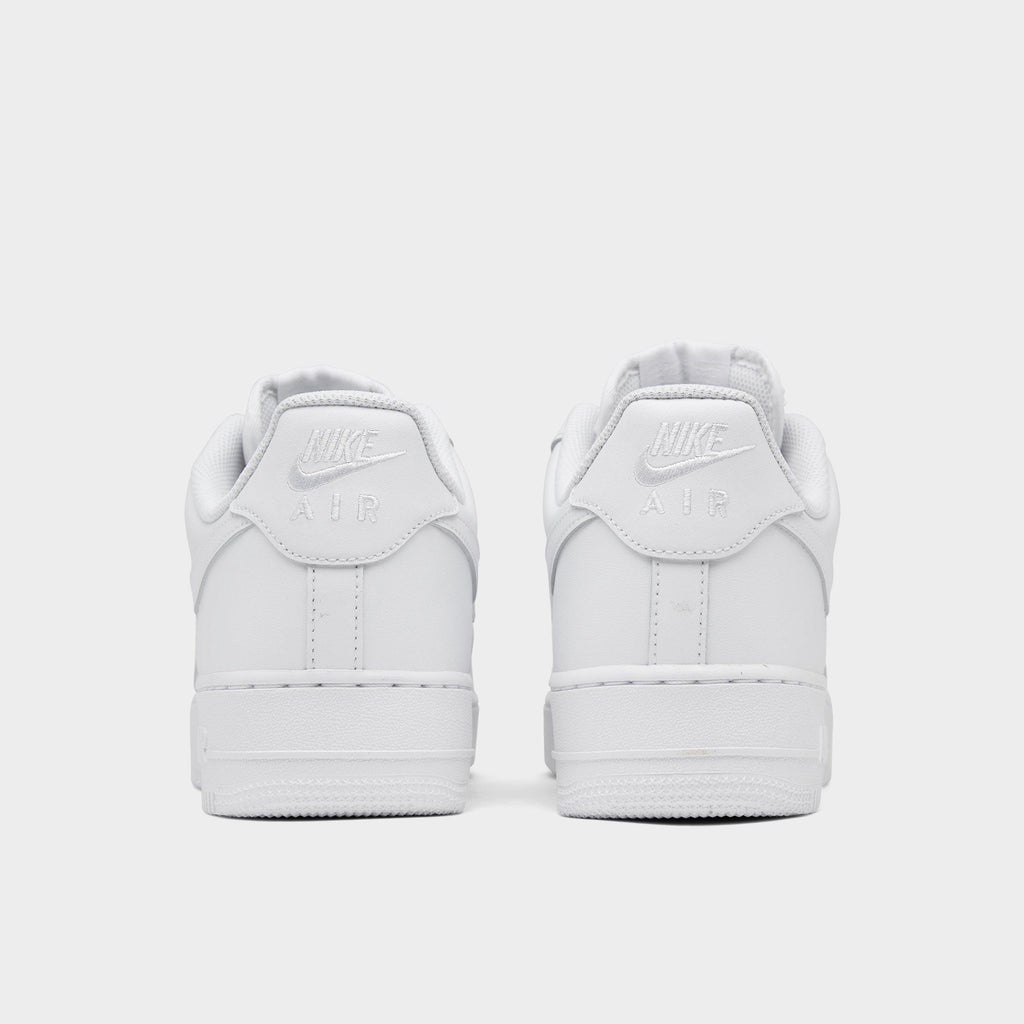 Men's Nike Air Force 1 '07 Low Casual Shoes - White/White - view 4