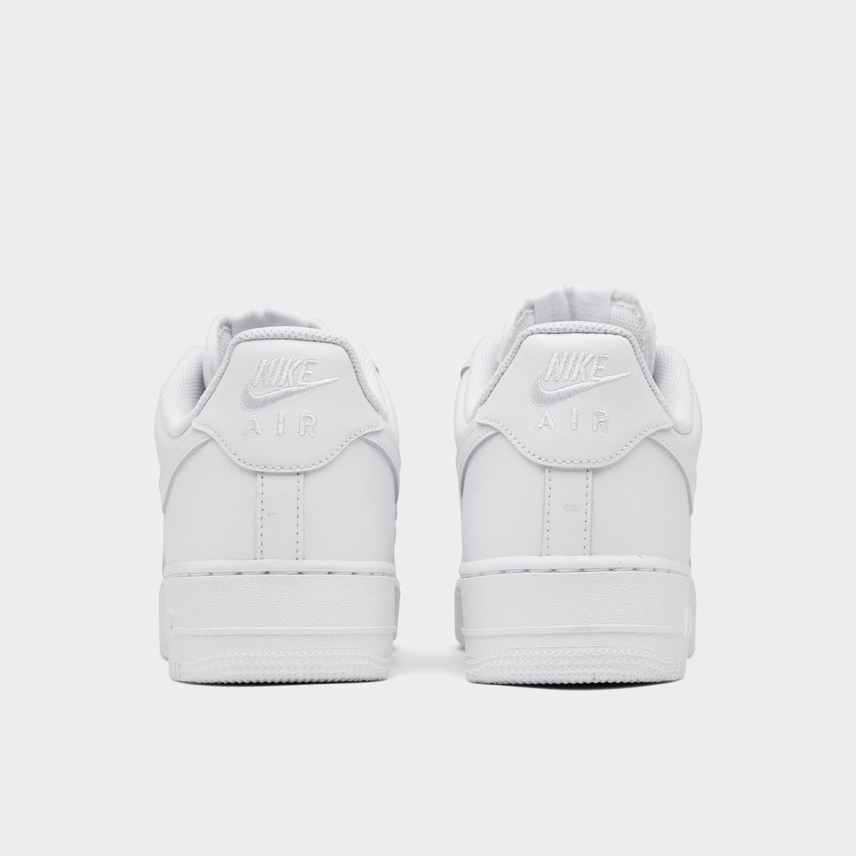 Men's Nike Air Force 1 '07 Low Casual Shoes - White/White - view 4