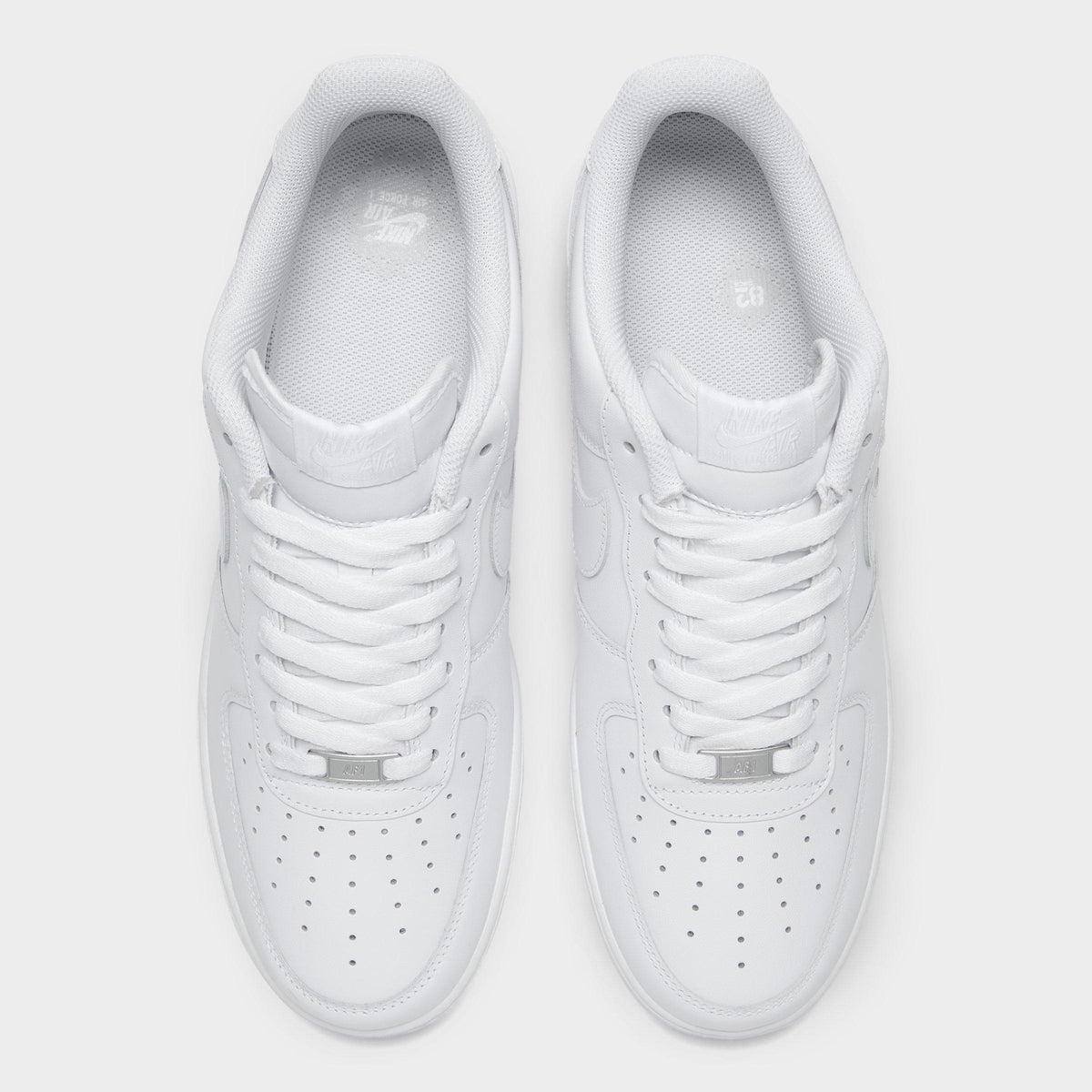Men's Nike Air Force 1 '07 Low Casual Shoes - White/White - view 5