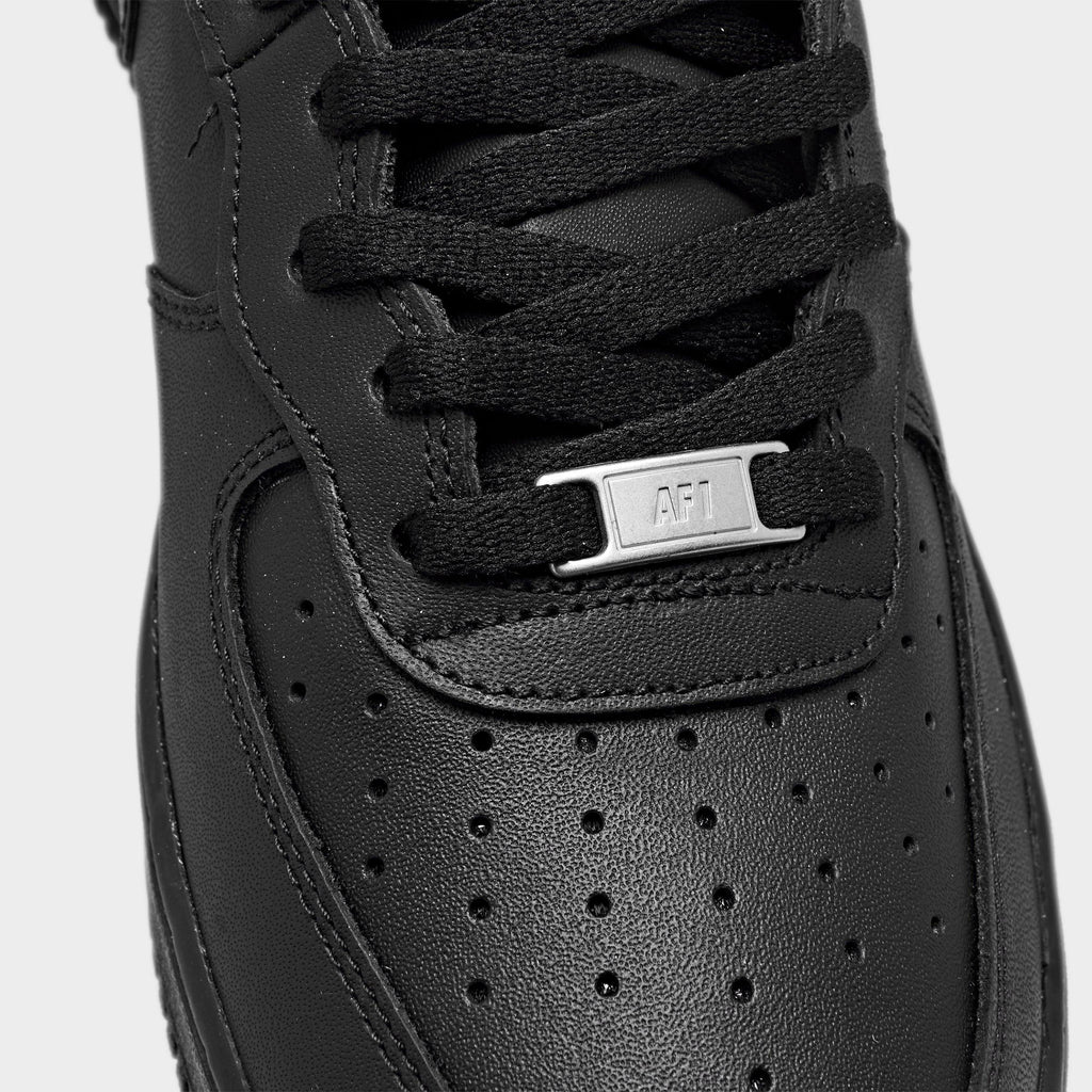 Men's Nike Air Force 1 Mid '07 Casual Shoes - Black/Black - view 3