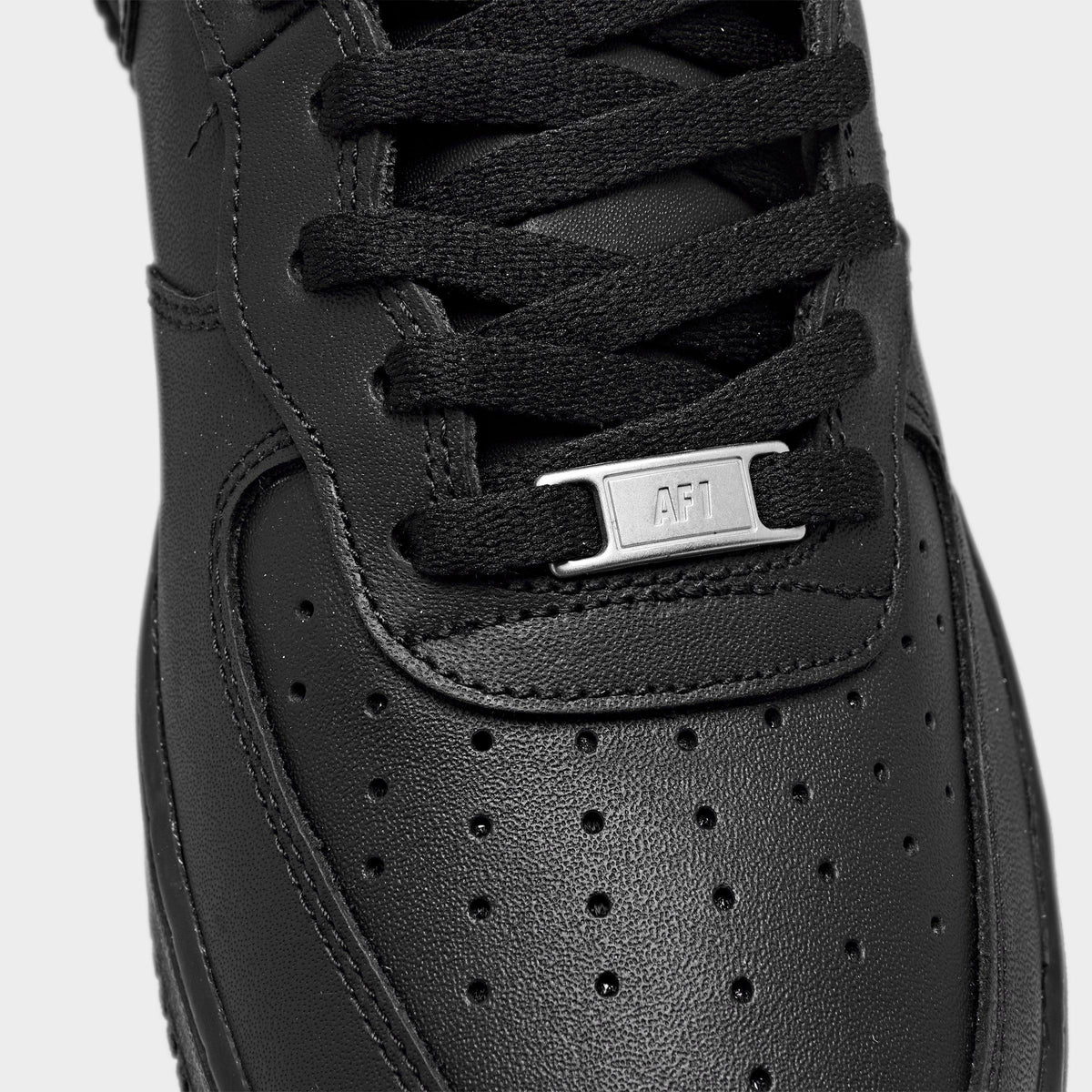 Men's Nike Air Force 1 Mid '07 Casual Shoes - Black/Black - view 3