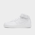 Men's Nike Air Force 1 Mid '07 Casual Shoes - White/White