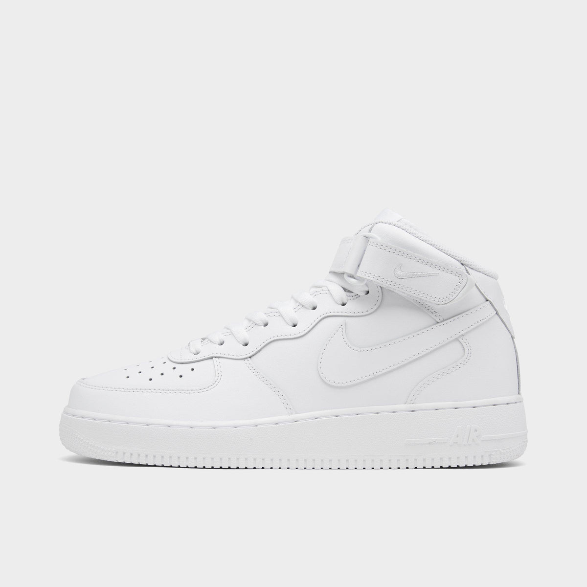Men's Nike Air Force 1 Mid '07 Casual Shoes - White/White