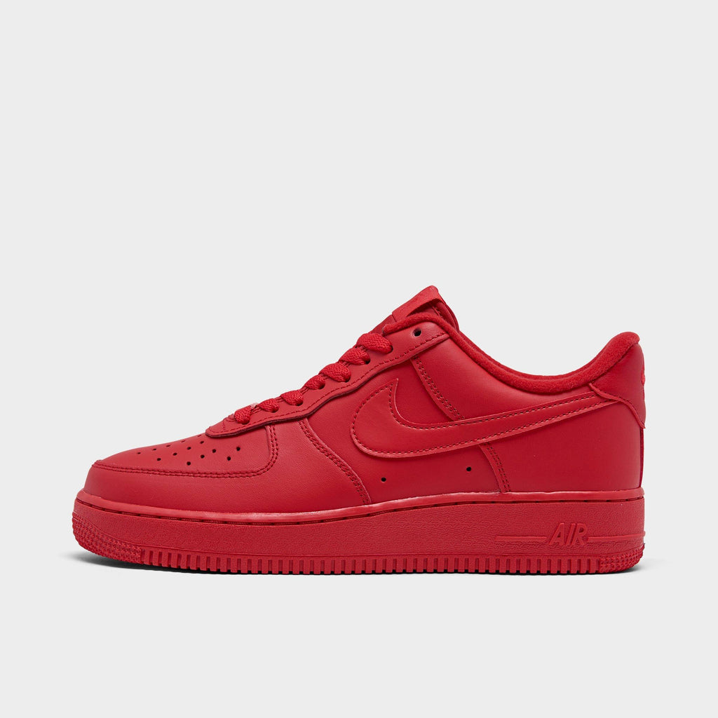 Men's Nike Air Force 1 '07 LV8 Casual Shoes - University Red/University Red