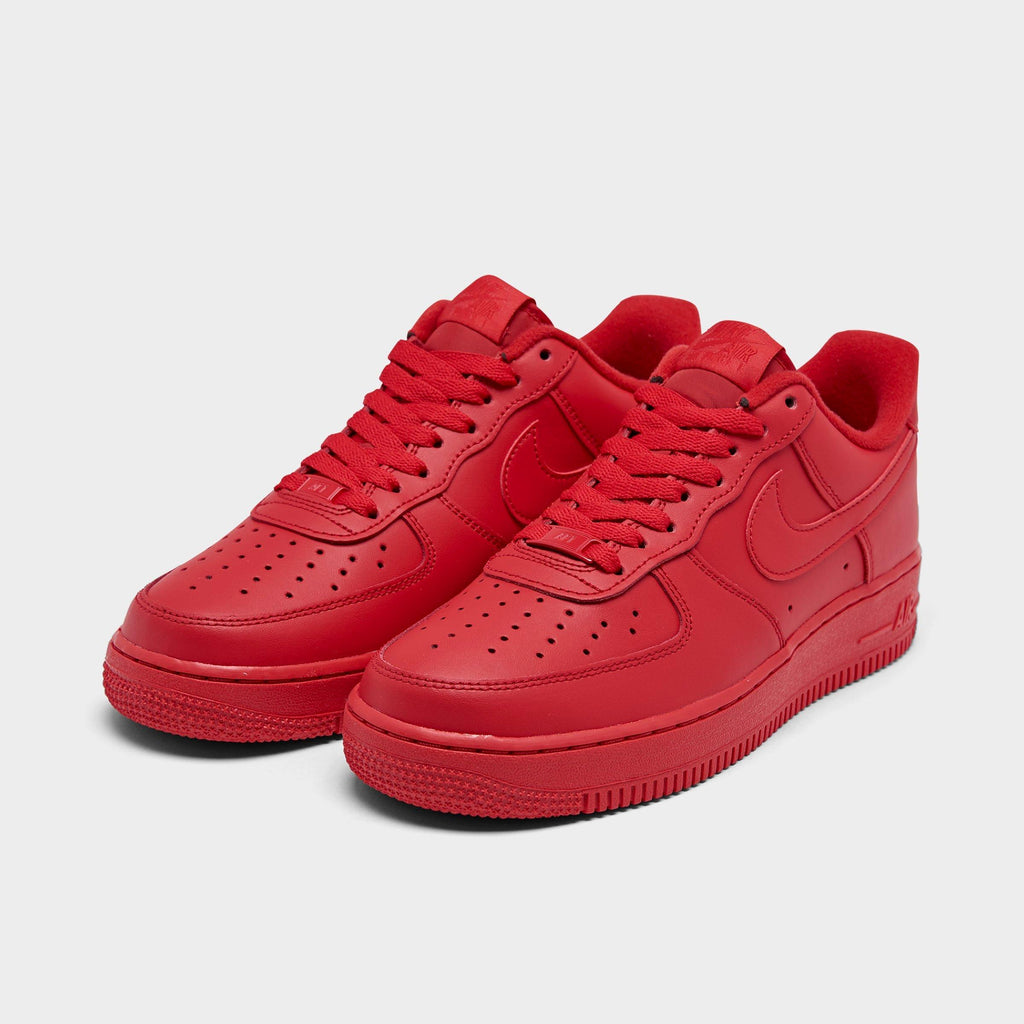 Men's Nike Air Force 1 '07 LV8 Casual Shoes - University Red/University Red - view 2