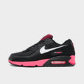 Men's Nike Air Max 90 Casual Shoes - Black/Racer Pink/White