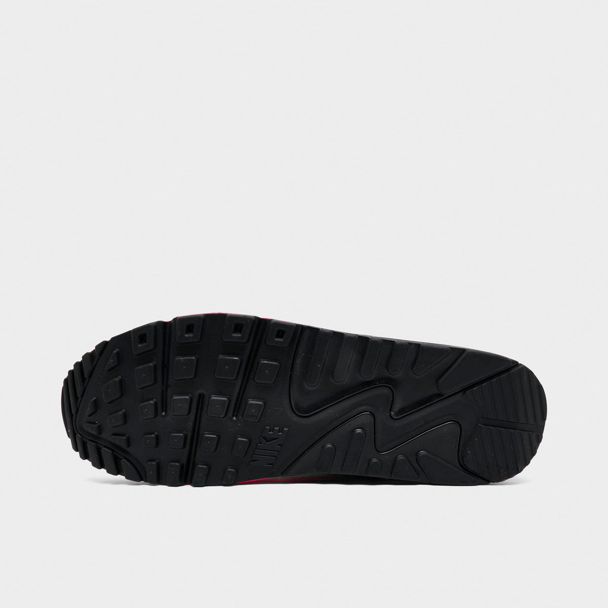 Men's Nike Air Max 90 Casual Shoes - Black/Racer Pink/White - view 6