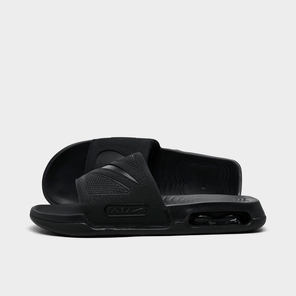 Men's Nike Air Max Cirro Slide Sandals - Black/Black/Black