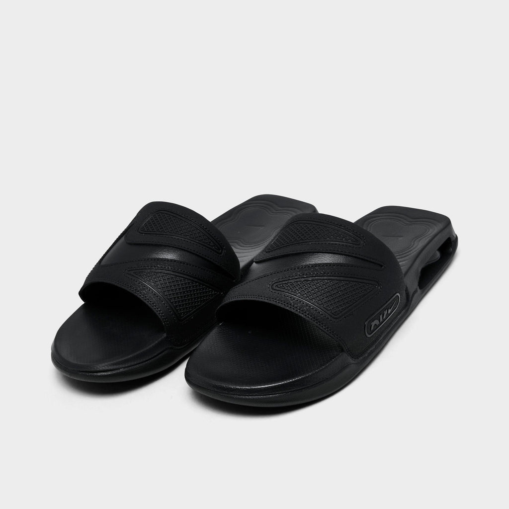 Men's Nike Air Max Cirro Slide Sandals - Black/Black/Black - view 2