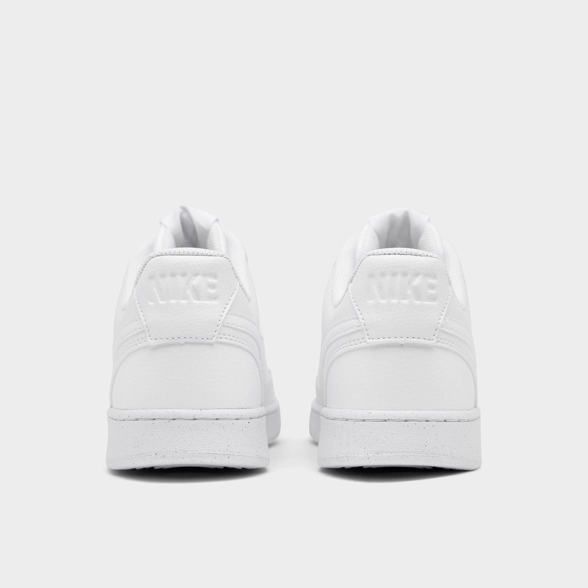 Men's Nike Court Vision Low Next Nature Casual Shoes - White/White/White - view 4