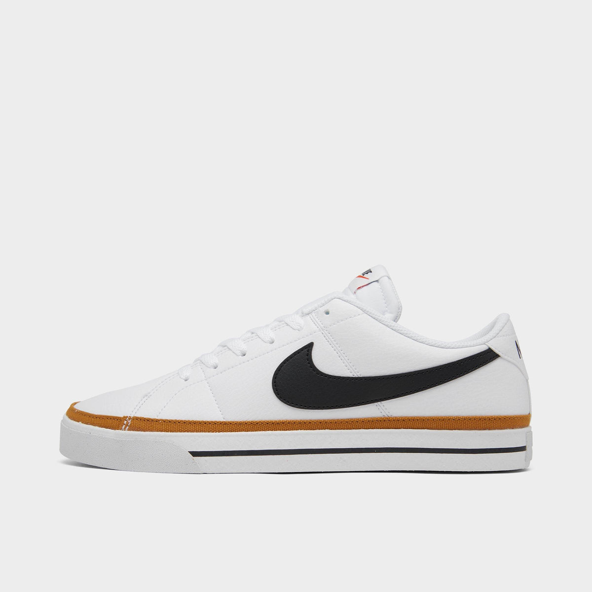 Men's Nike Court Legacy Next Nature Casual Shoes - White/Desert Ochre/Black