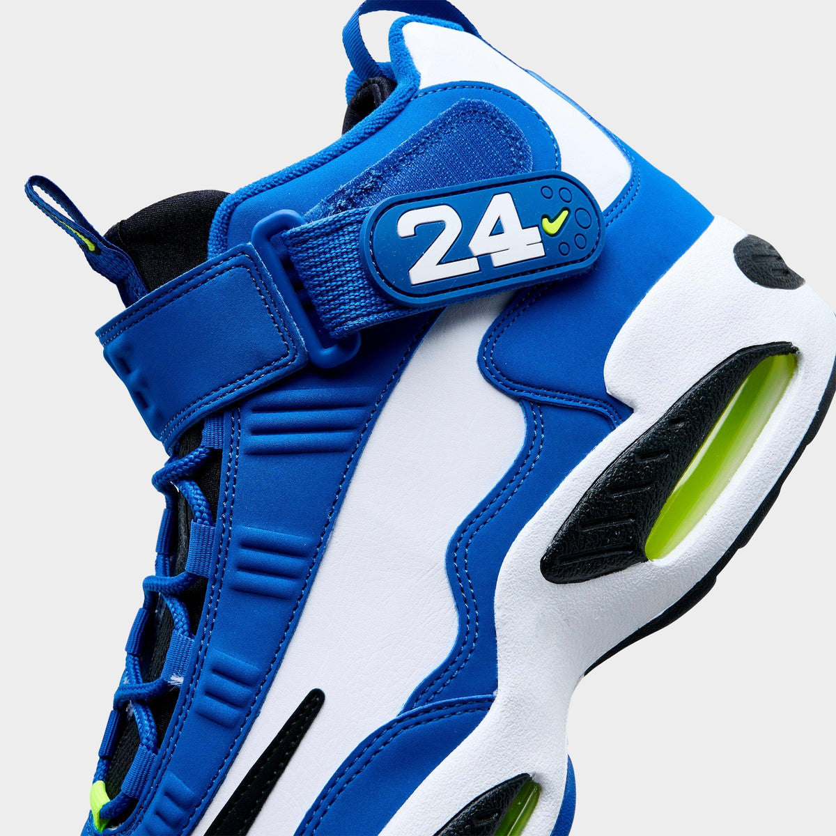 Men's Nike Air Griffey Max 1 Casual Shoes -  Varsity Royal/White/Volt/Black - view 3
