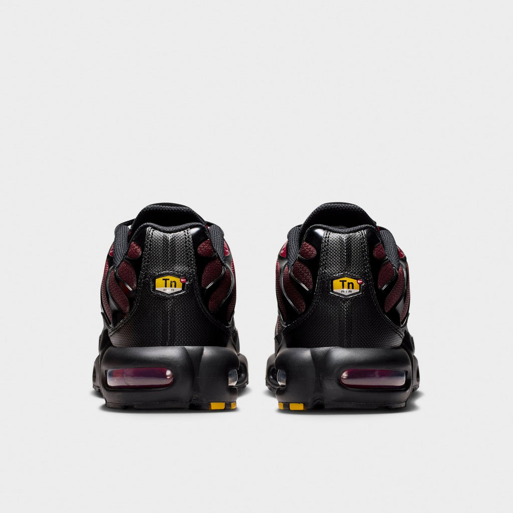 Men's Nike Air Max Plus Casual Shoes - Tough Red/Black/Mystic Dates/Grey Fog - view 4