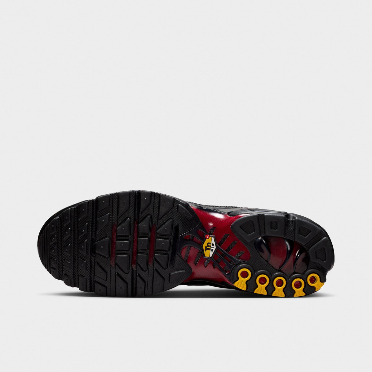 Men's Nike Air Max Plus Casual Shoes - Tough Red/Black/Mystic Dates/Grey Fog - view 6