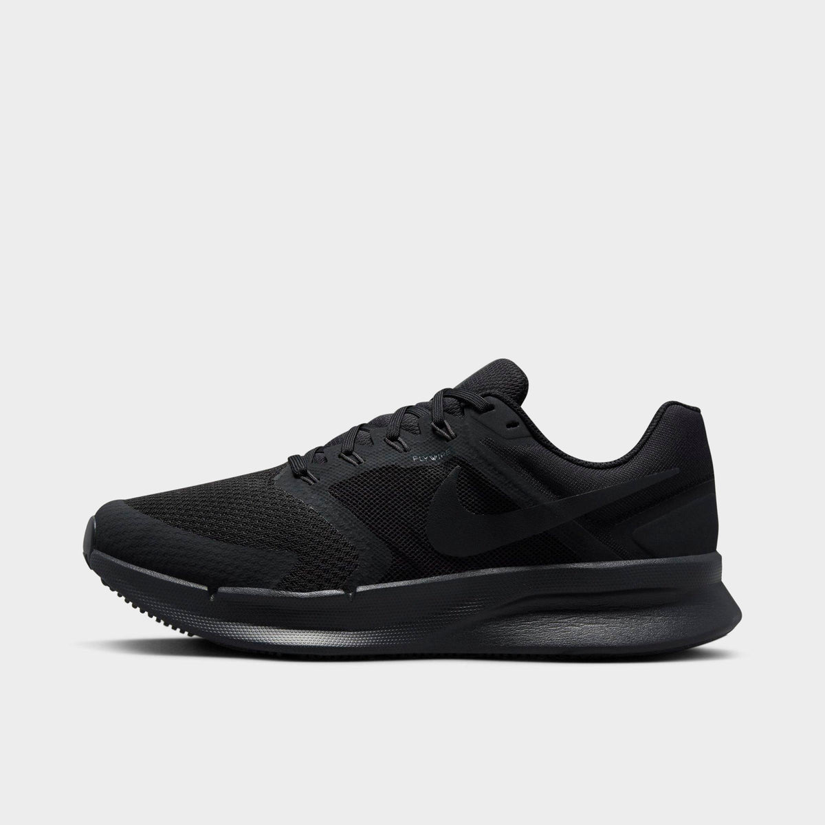 Men's Nike Run Swift 3 Running Shoes - Black/Dark Smoke Grey/Black