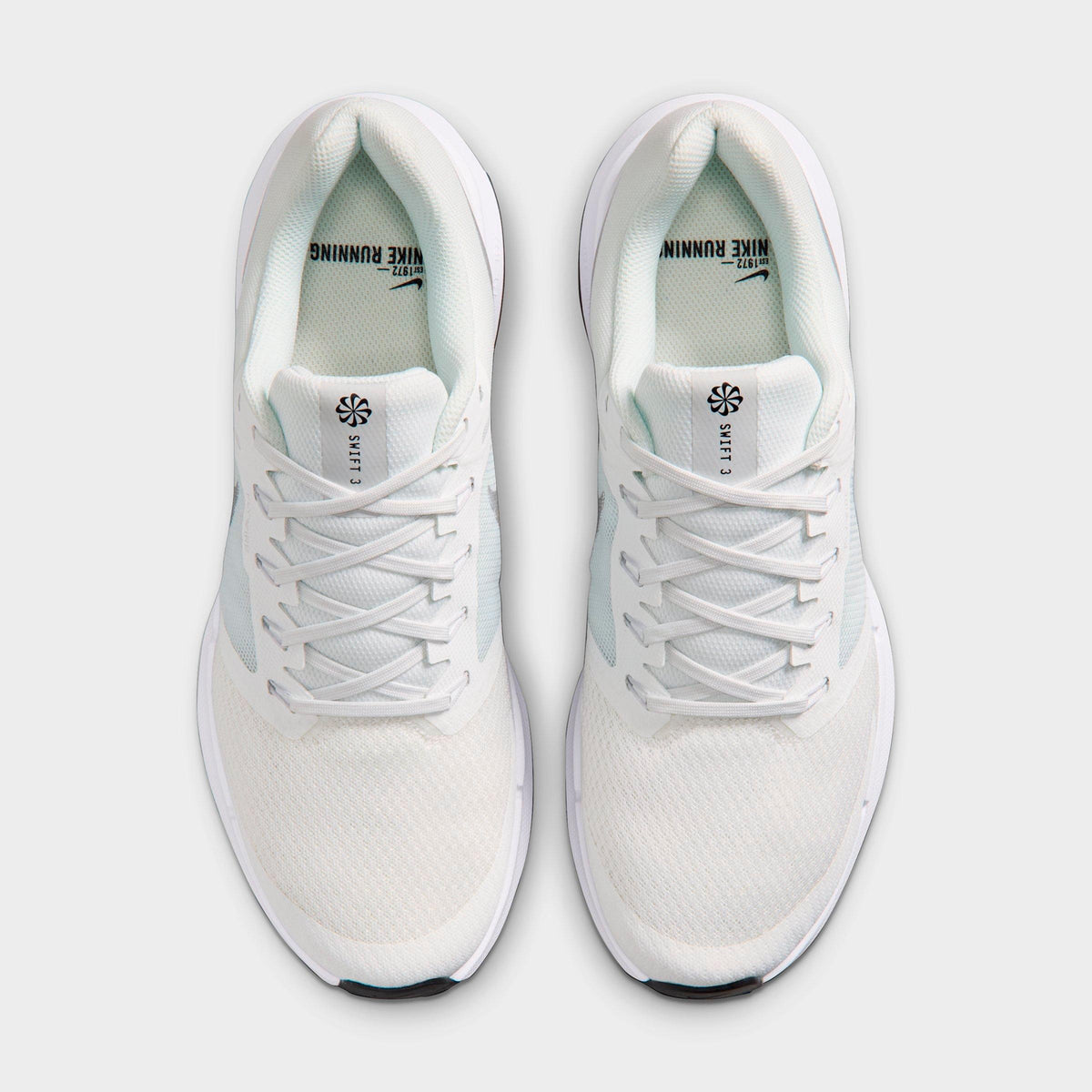 Men's Nike Run Swift 3 Running Shoes - Summit White/White/Black/Metallic Silver - view 5