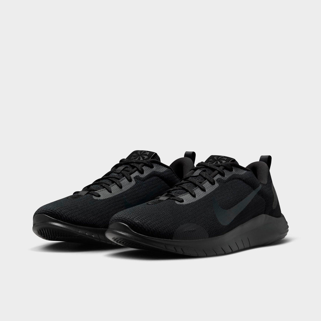 Men's Nike Flex Experience Run 12 Running Shoes - Black/Anthracite - view 2