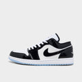 Men's Air Jordan Retro 1 Low Casual Shoes - White/Black