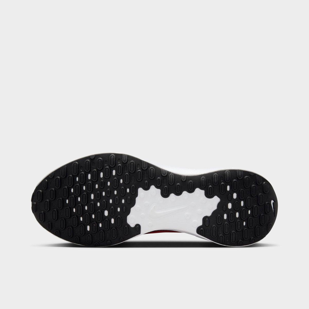 Men's Nike Revolution 7 Road Running Shoes - Black/White/University Red - view 6