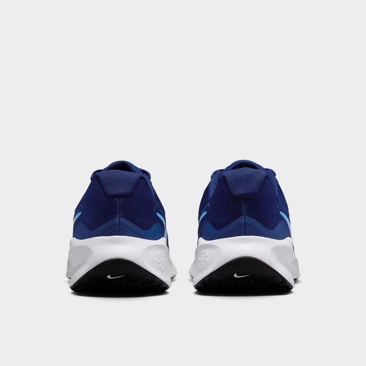 Men's Nike Revolution 7 Road Running Shoes - Blue Void/White/Black/University Blue - view 4