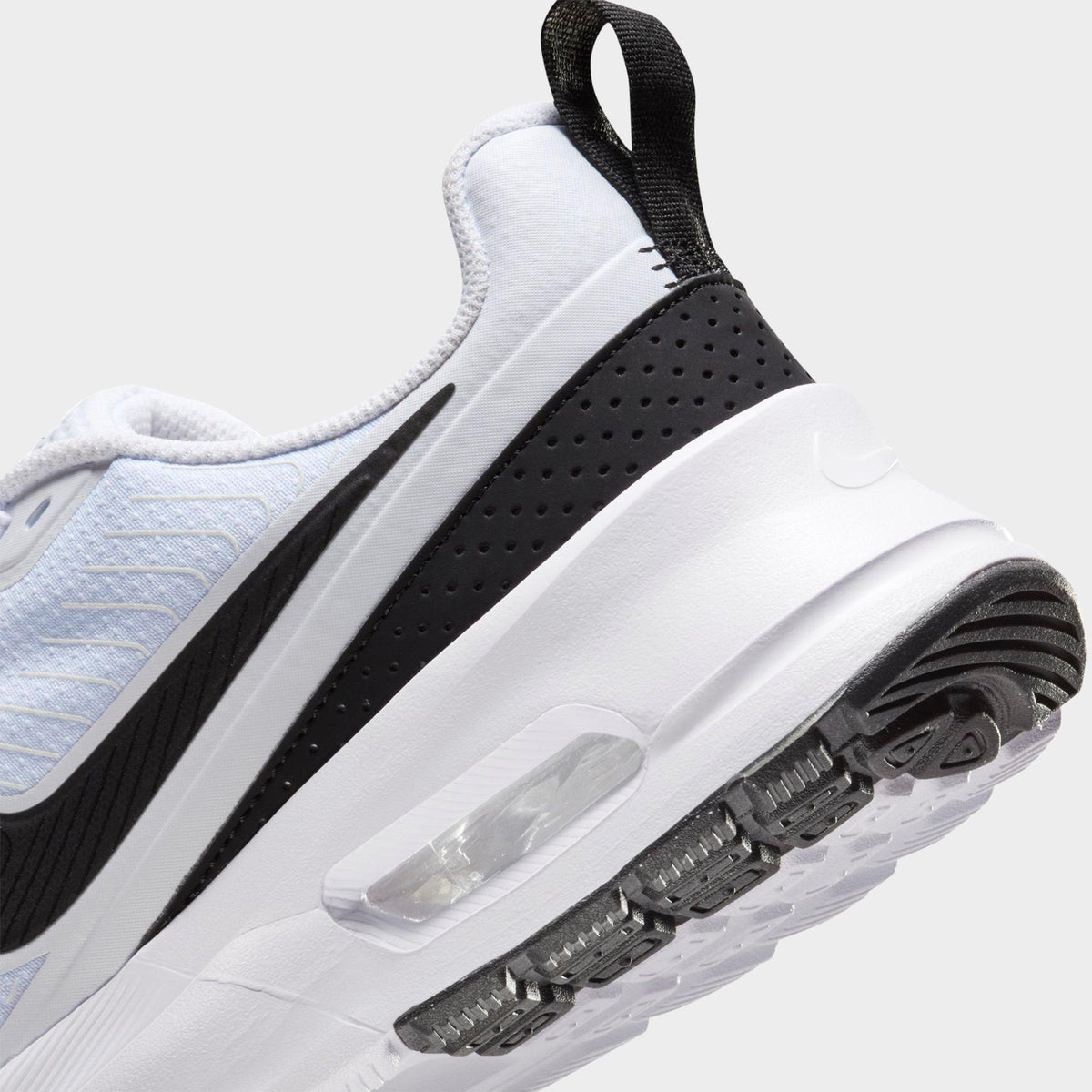 Men's Nike Air Max Nuaxis Casual Shoes - White/Black/White - view 3