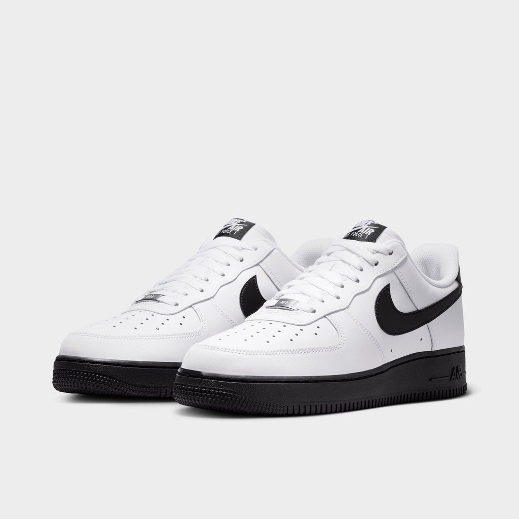 Men's Nike Air Force 1 '07 Casual Shoes - White/Black - view 2