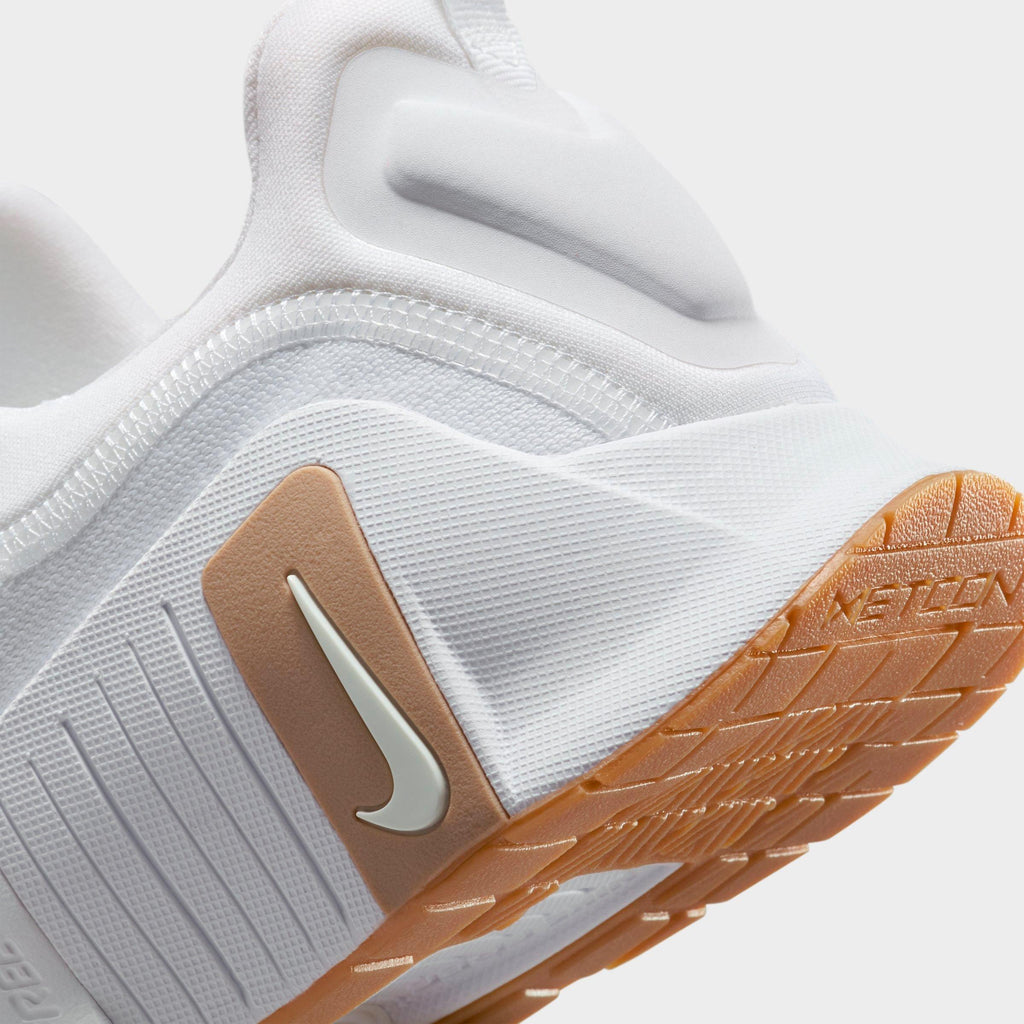 Men's Nike Free Metcon 6 Training Shoes - White/Gum Light Brown/Hemp - view 3
