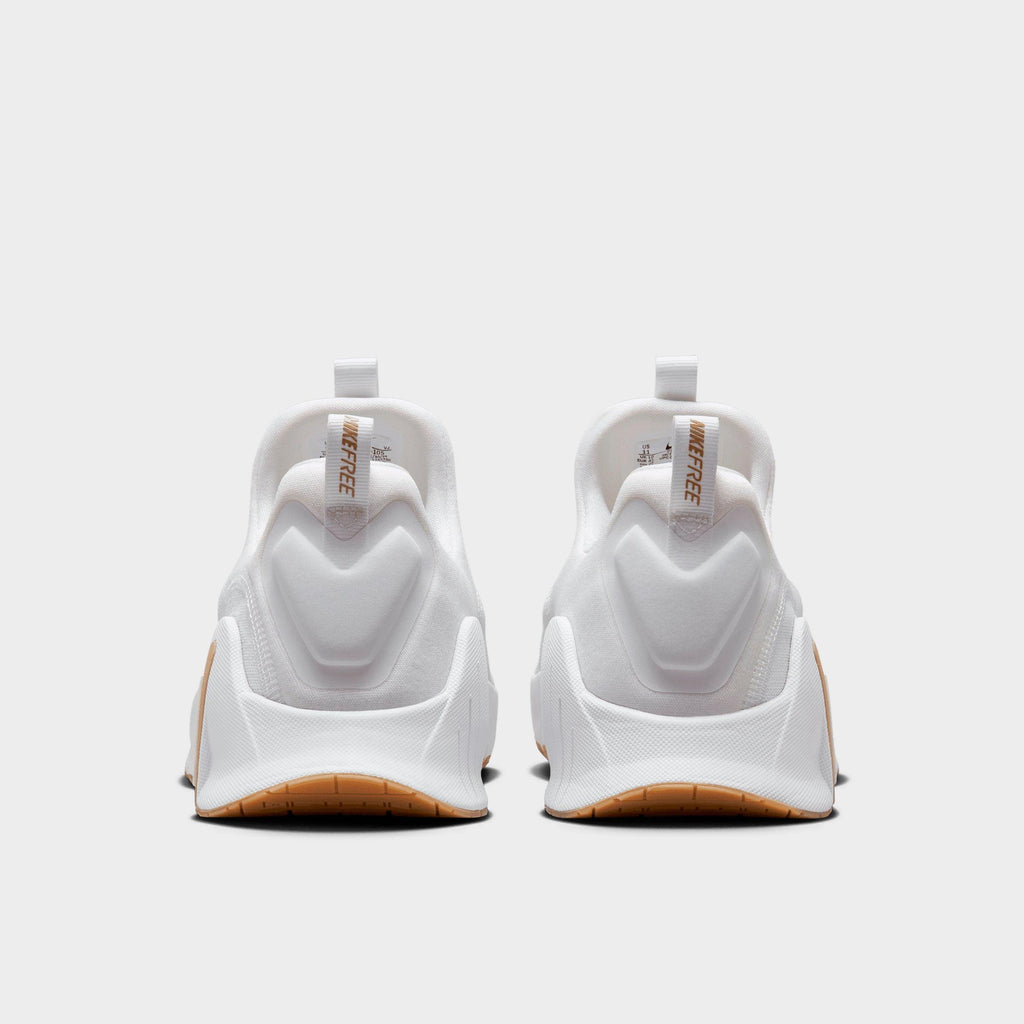 Men's Nike Free Metcon 6 Training Shoes - White/Gum Light Brown/Hemp - view 4