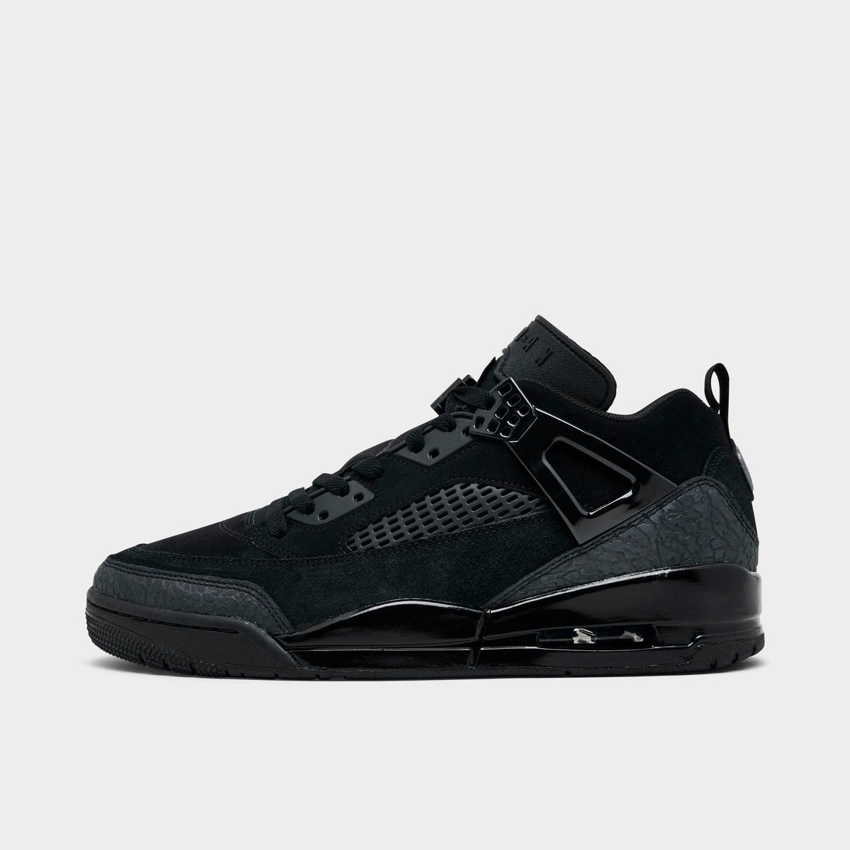 Men's Jordan Spizike Low Casual Shoes - Black/Black/Anthracite