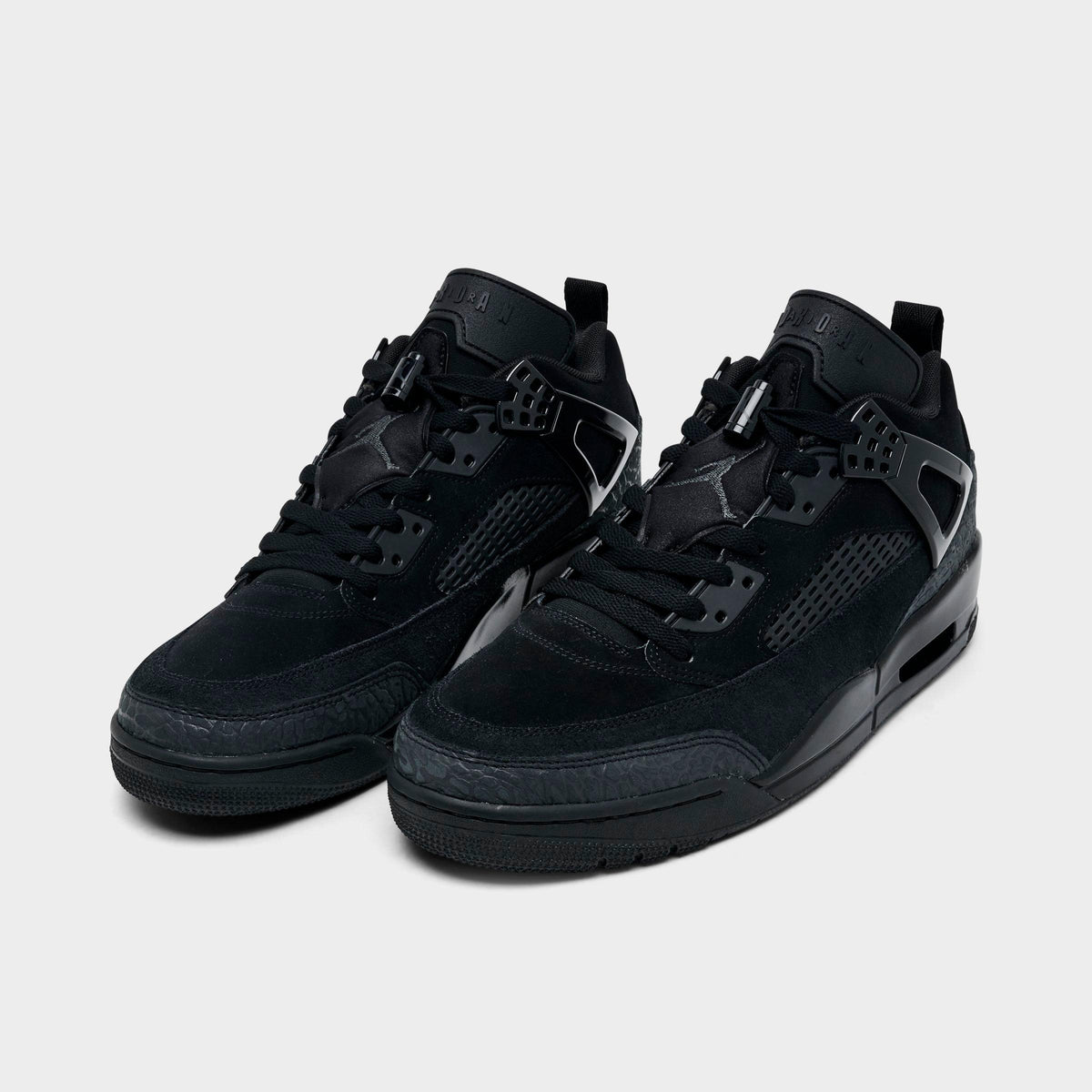 Men's Jordan Spizike Low Casual Shoes - Black/Black/Anthracite - view 2