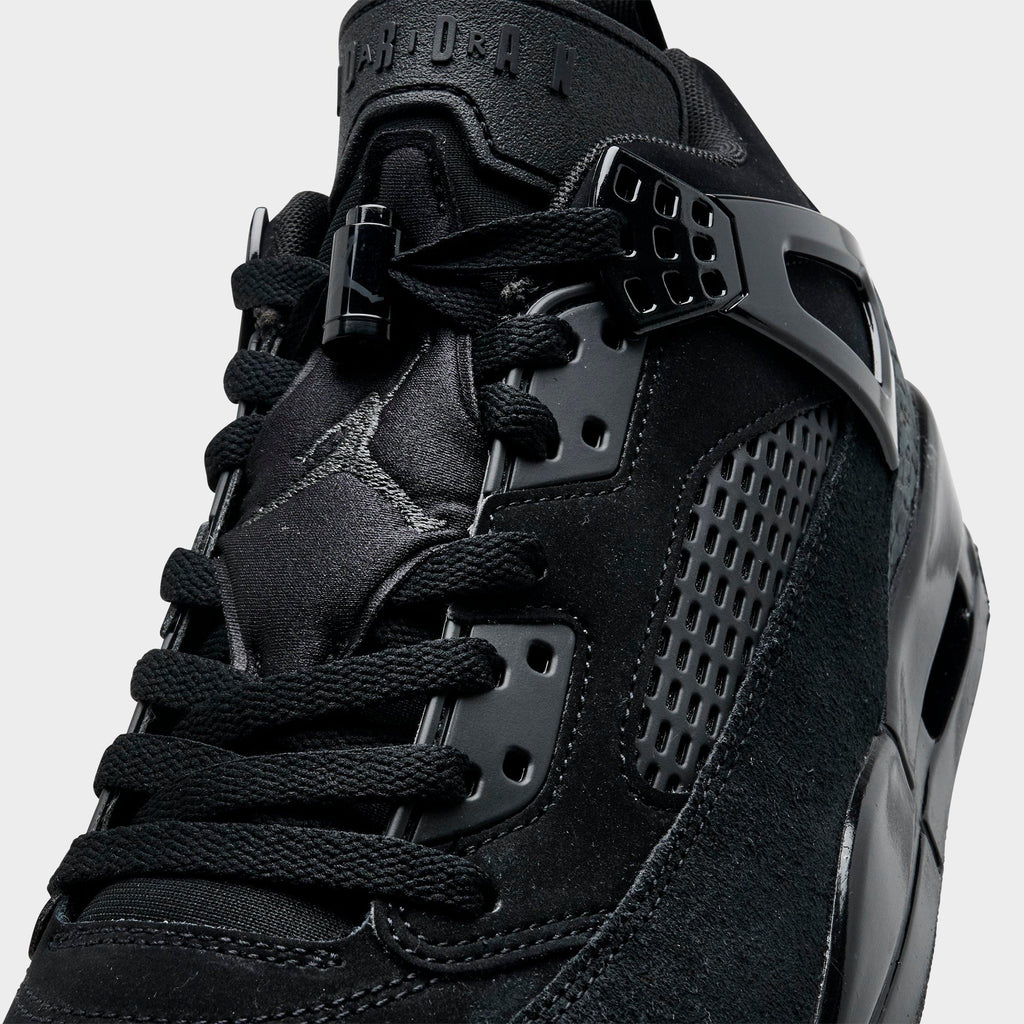 Men's Jordan Spizike Low Casual Shoes - Black/Black/Anthracite - view 3