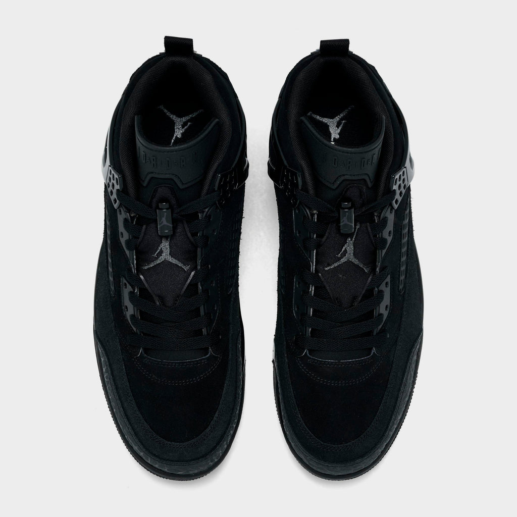 Men's Jordan Spizike Low Casual Shoes - Black/Black/Anthracite - view 5