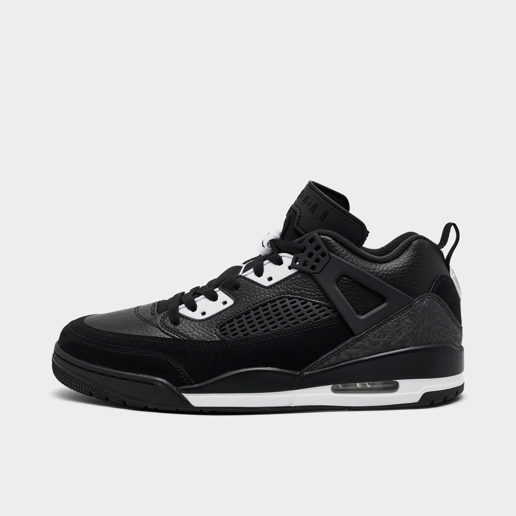 Men's Jordan Spizike Low Casual Shoes - Black/White/White/Anthracite
