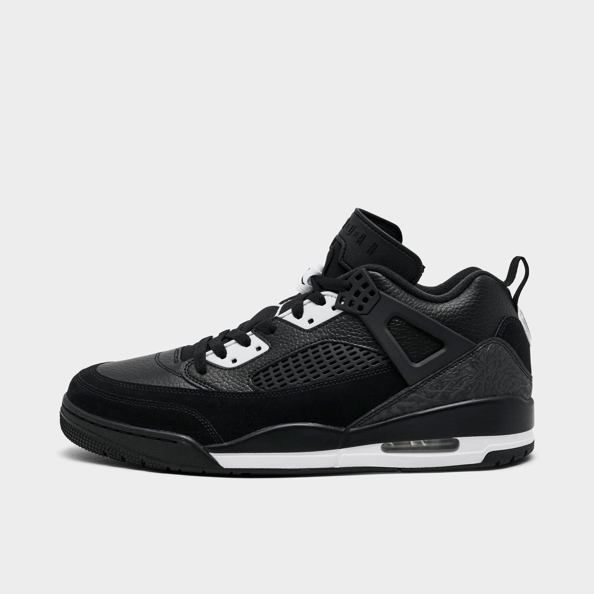 Men's Jordan Spizike Low Casual Shoes - Black/White/White/Anthracite