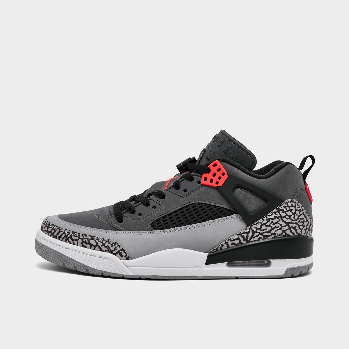 Men's Jordan Spizike Low Casual Shoes - Dark Grey/Infrared/Black