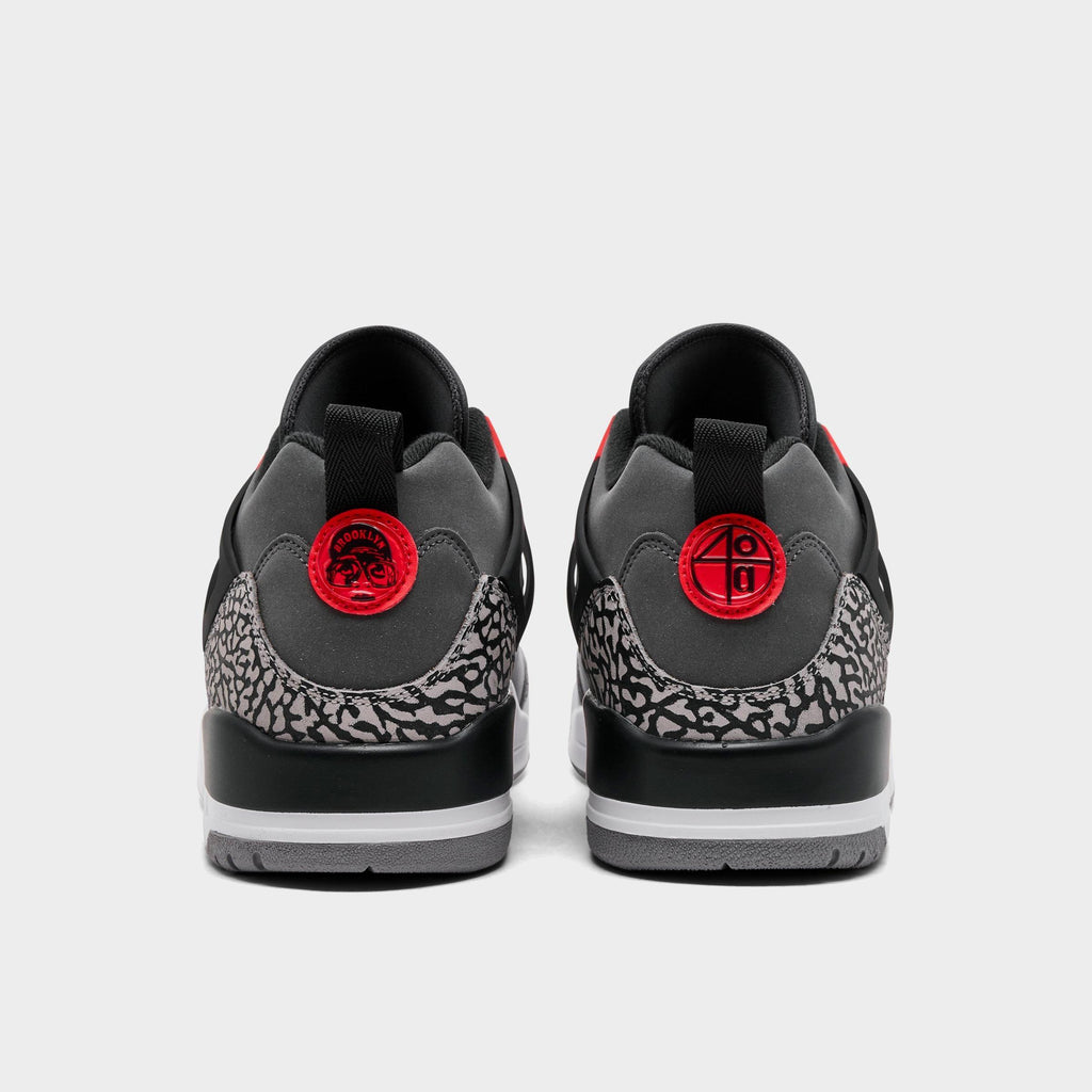 Men's Jordan Spizike Low Casual Shoes - Dark Grey/Infrared/Black - view 4