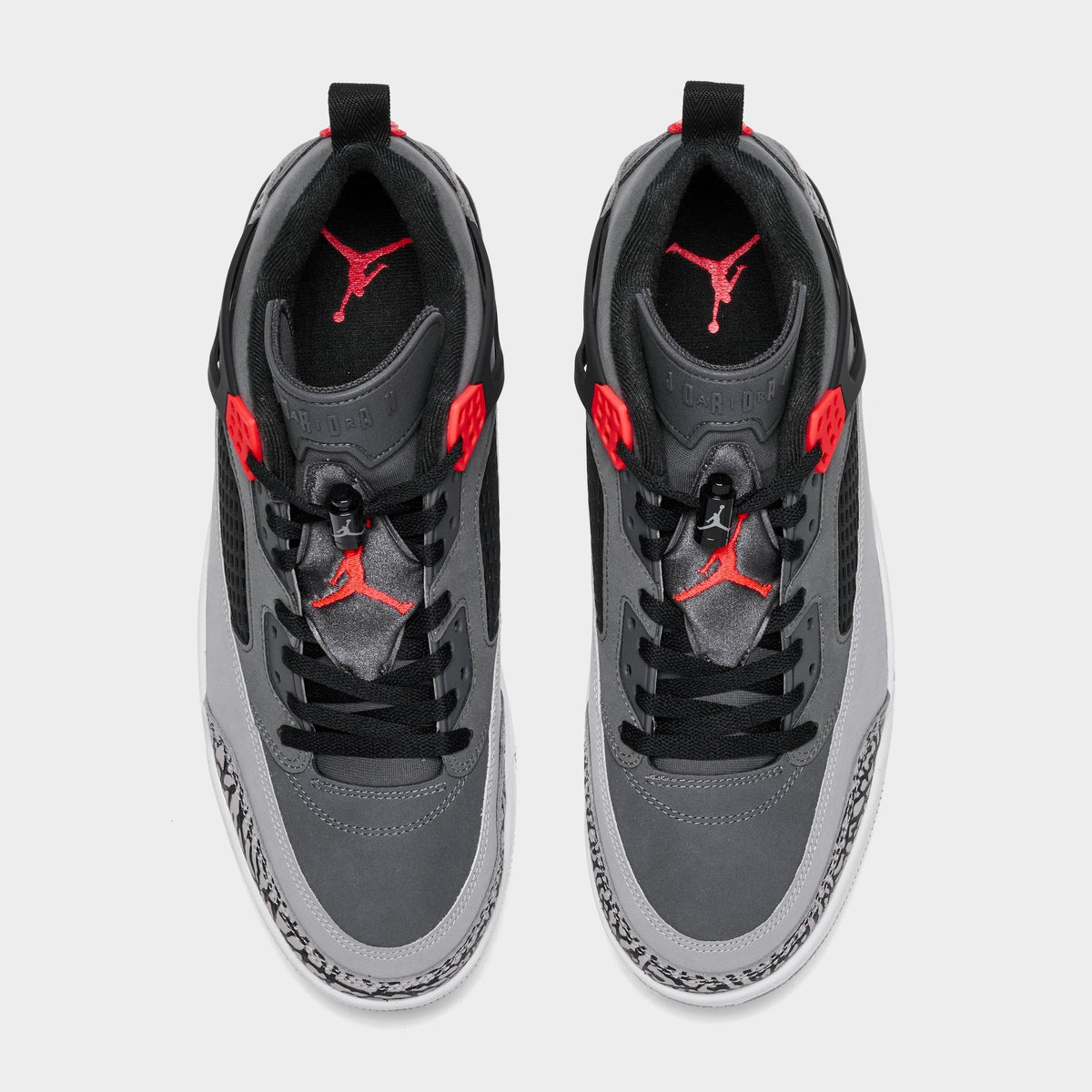 Men's Jordan Spizike Low Casual Shoes - Dark Grey/Infrared/Black - view 5