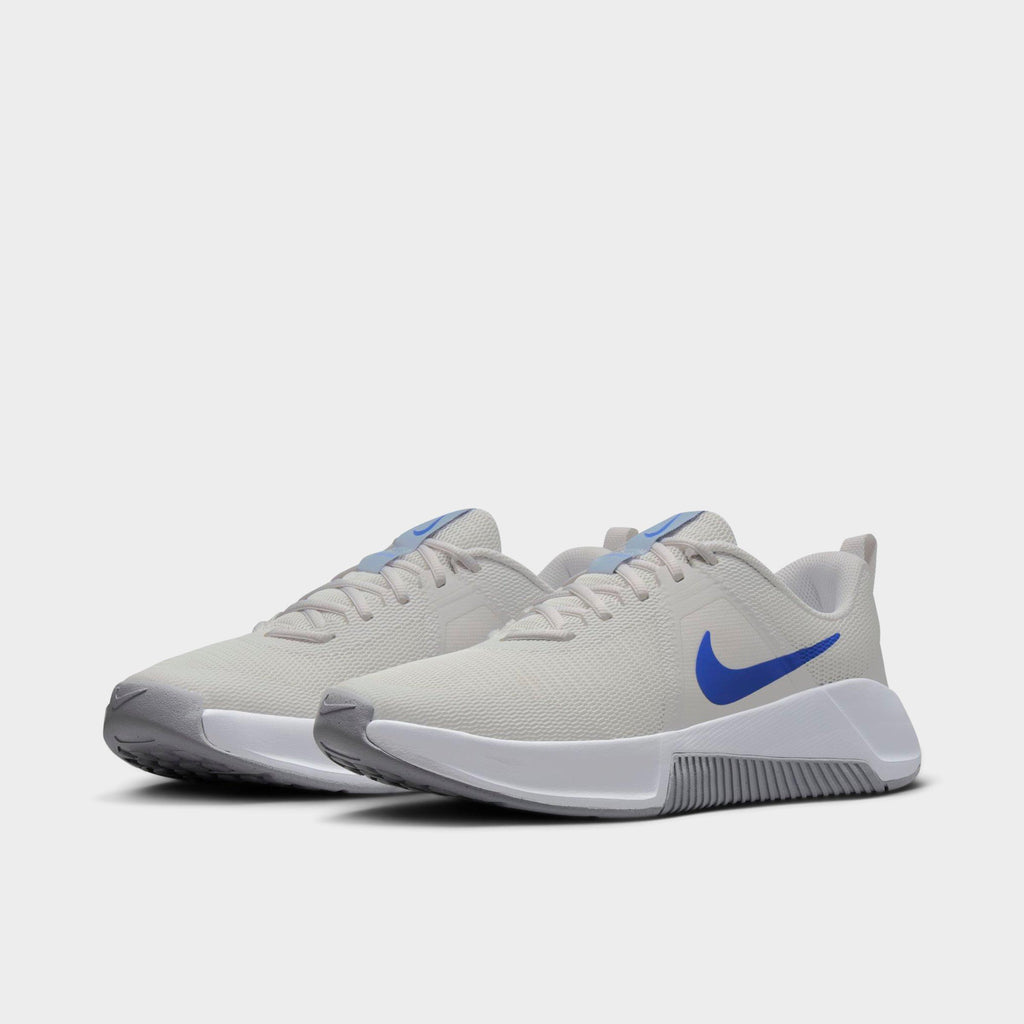 Men's Nike MC Trainer 3 Training Shoes - Platinum Tint/Wolf Grey/White/Comet Blue - view 2