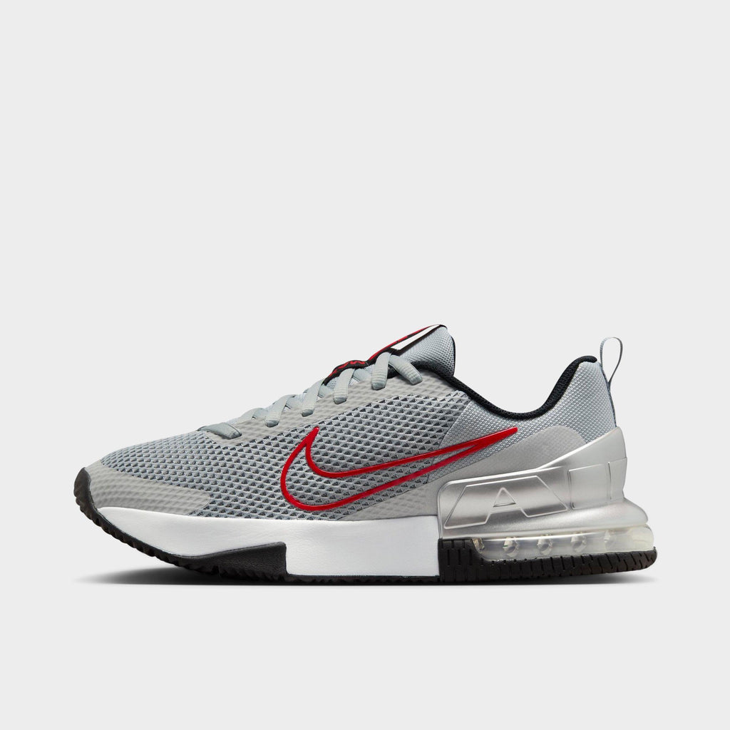 Men's Nike Air Max Alpha Trainer 6 Training Shoes - Flat Silver/Metallic Silver/Black/University Red