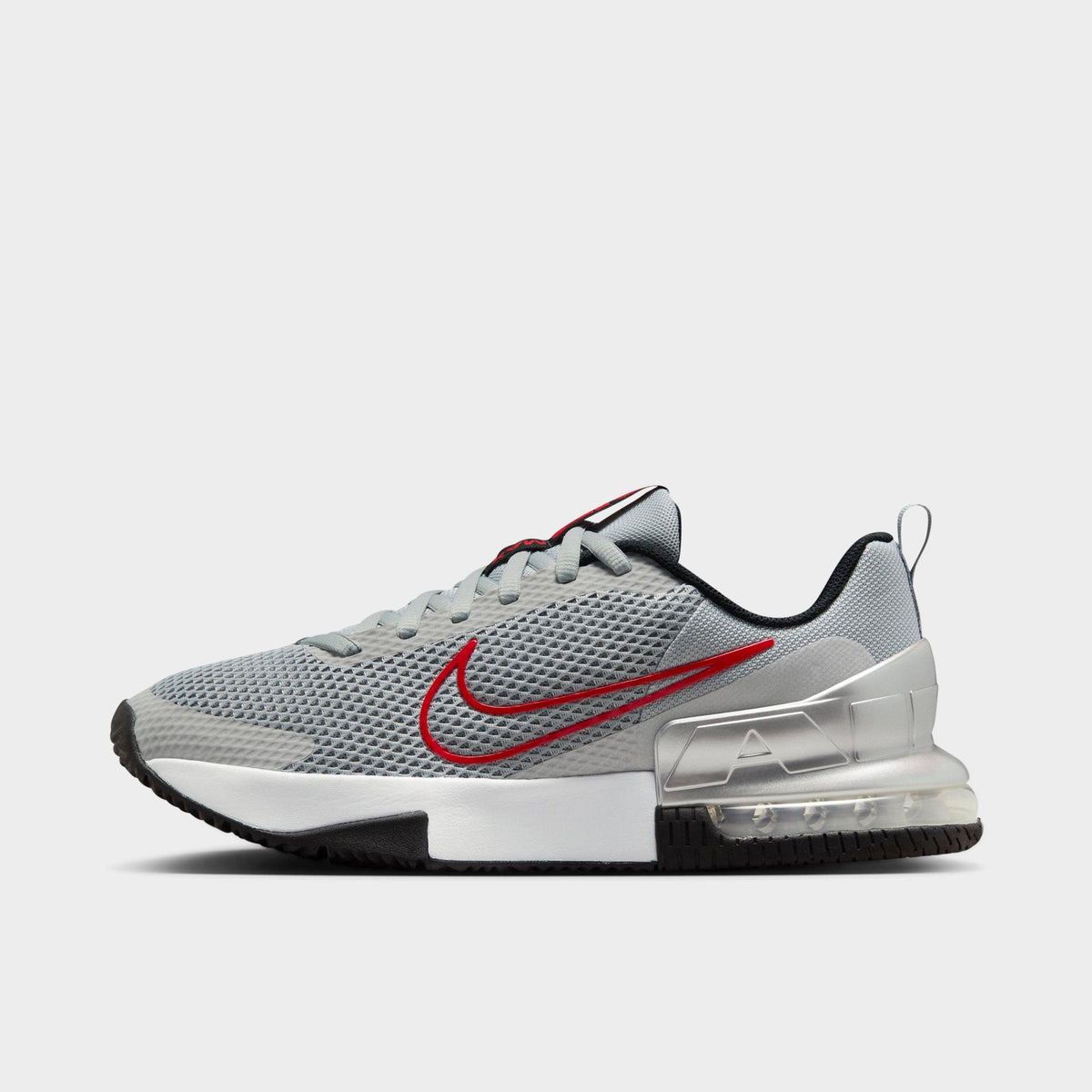 Men's Nike Air Max Alpha Trainer 6 Training Shoes - Flat Silver/Metallic Silver/Black/University Red
