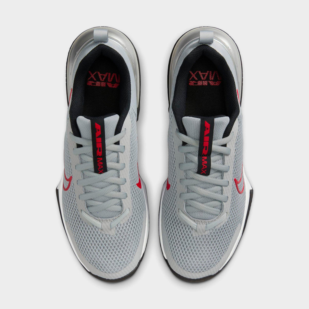 Men's Nike Air Max Alpha Trainer 6 Training Shoes - Flat Silver/Metallic Silver/Black/University Red - view 5