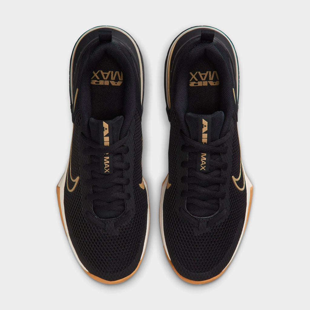 Men's Nike Air Max Alpha Trainer 6 Training Shoes - Black/Sail/Gum Light Brown/Parachute Beige - view 5