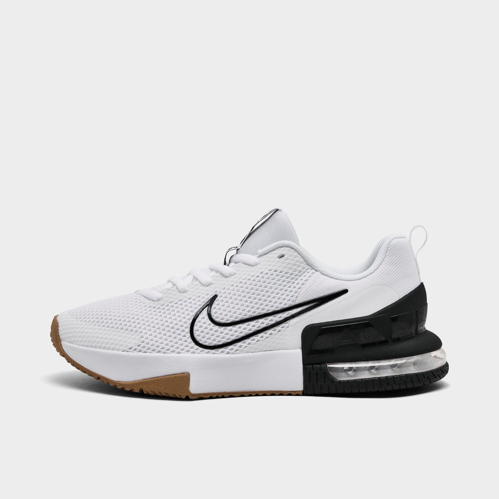 Men's Nike Air Max Alpha Trainer 6 Training Shoes - White/Black/Gum Medium Brown/White